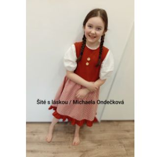 Tkanina dekoracyjna Simone terracotta