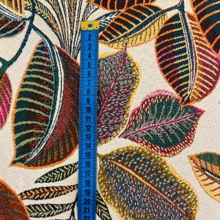 Tkanina dekoracyjna jacquard Cacao allover multico