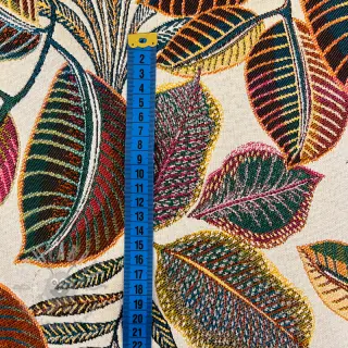Tkanina dekoracyjna jacquard Cacao allover multico