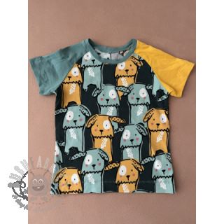 Jersey Funny dogs dark green