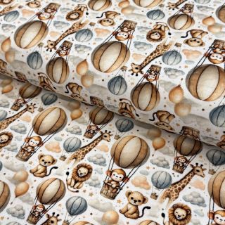 Dzianina Bollie balloons design C digital print