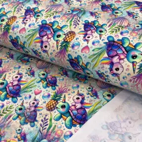 Dresówka Pretty unicorns design C digital print
