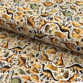 Dzianina Dex the dino design A digital print