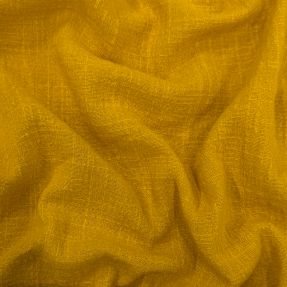 Bavlnená látka SLUB WASHED ochre