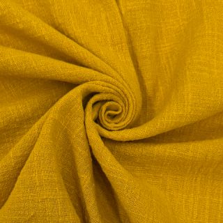 Bawełna SLUB WASHED ochre