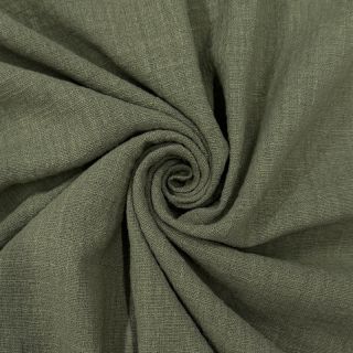Bawełniana tkanina SLUB WASHED pickle