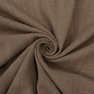 Bavlnená látka SLUB WASHED taupe