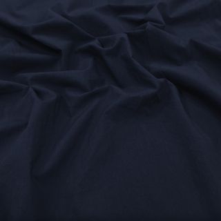 Bawełniana tkanina WASHED navy