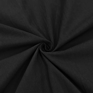 Bavlnená látka WASHED black
