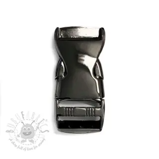 Metalowa klamra zatrzaskowa 25 mm anthracite