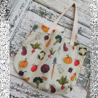 Tkanina dekoracyjna Veggie Harvest Garden digital print