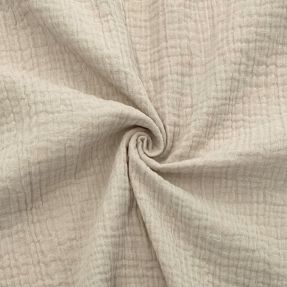 Podwójna gaza/muslin light sand ORGANIC