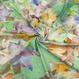 Dzianina VISCOSE Lotus green