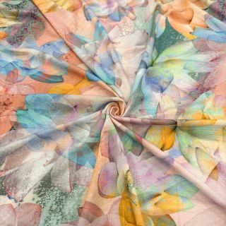 Dzianina VISCOSE Lotus pink