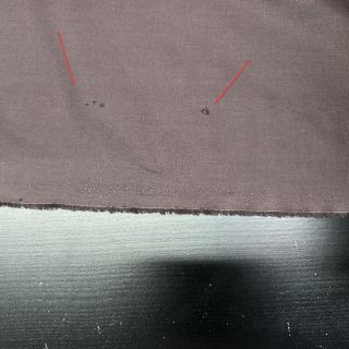 Bawełniany popelin dark brown 2.klasa