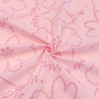 Bawełna VOILE Puffy light pink