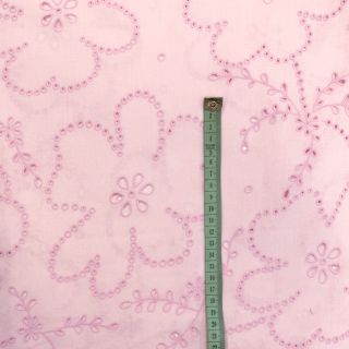 Bawełna VOILE Puffy light pink