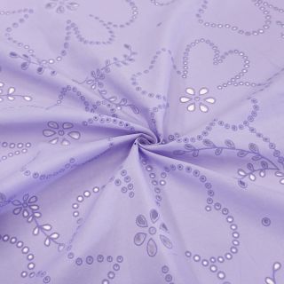 Bawełna VOILE Puffy purple