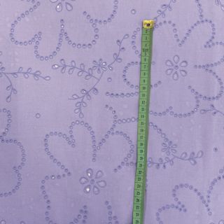 Bawełna VOILE Puffy purple