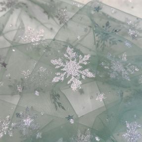 Tyl na TUTU Crystal old green