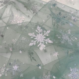 Tiul TUTU Crystal old green