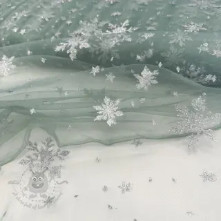 Tiul TUTU Crystal old green