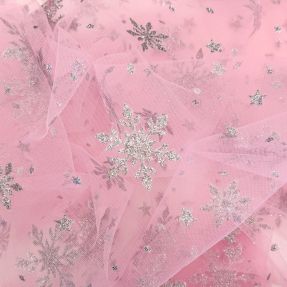 Tyl na TUTU Crystal pink