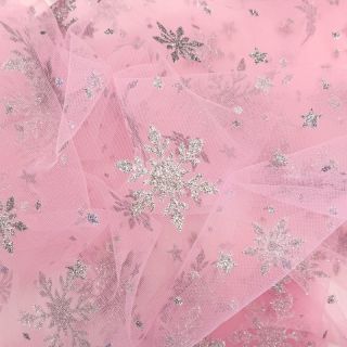 Tiul TUTU Crystal pink