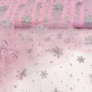 Tiul TUTU Crystal pink