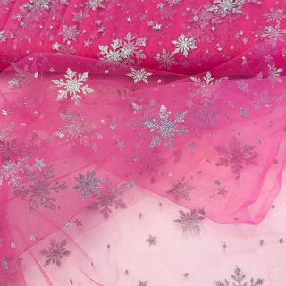 Tiul na TUTU Crystal fuchsia