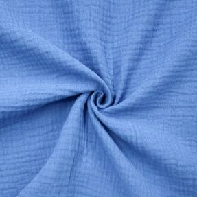 Dvojitá gázovina/mušelín royal blue