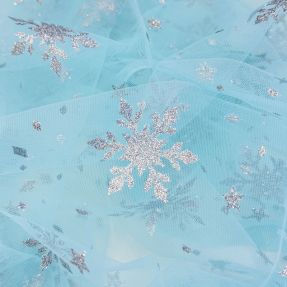 Tyl na TUTU Crystal aqua