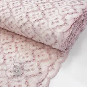 Bawełniana tkanina EMBROIDERY Lilian rose