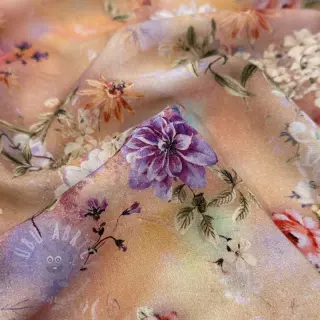 Wiskoza LUREX Romantica peach