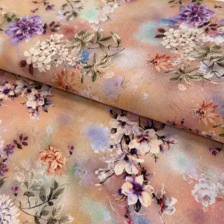 Wiskoza LUREX Romantica peach
