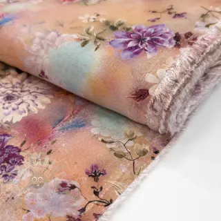 Wiskoza LUREX Romantica peach