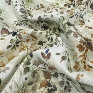 Wiskoza LUREX Fine leaves green