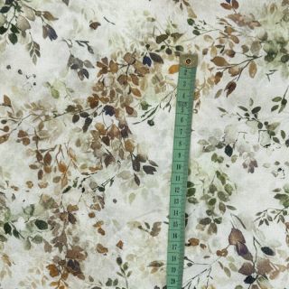 Wiskoza LUREX Fine leaves green