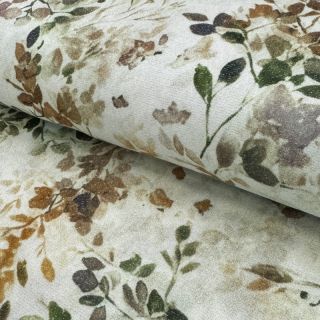 Wiskoza LUREX Fine leaves green