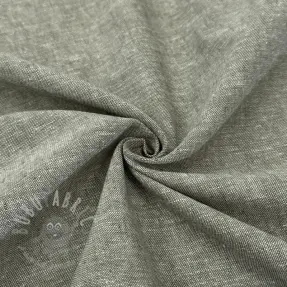 Len z bawełną Lico camo green