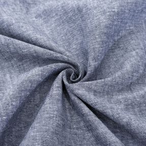 Ľan s bavlnou Lico navy