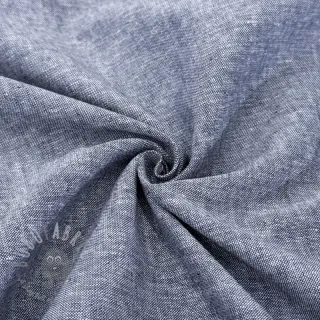 Len z bawełną Lico navy