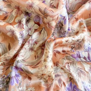 Wiskoza SHINIO Floral treasure red