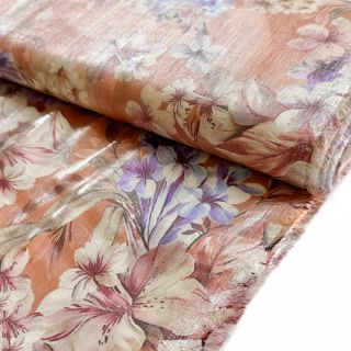 Wiskoza SHINIO Floral treasure red