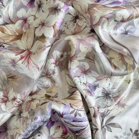 Wiskoza SHINIO Floral treasure natural