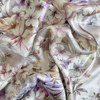 Wiskoza SHINIO Floral treasure natural