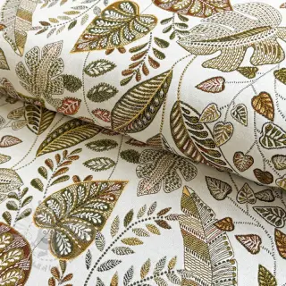Tkanina dekoracyjna jacquard Euphoria blanc kaki