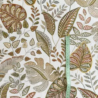 Tkanina dekoracyjna jacquard Euphoria blanc kaki