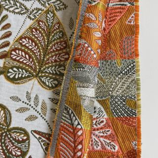 Tkanina dekoracyjna jacquard Euphoria blanc kaki