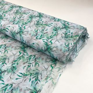 Wiskoza RAYON POPLIN Bright flowers design D digital print